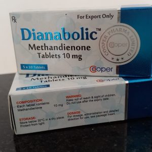 Metandienona Dianabólica 50 comprimidos / 10mg - Cooper Pharma